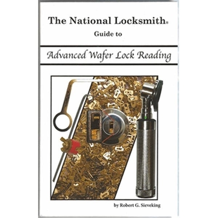 SIEVEKING The National Locksmith Guide Advanced Wafer Lock Reading Book SVK-WLRA-BOOK